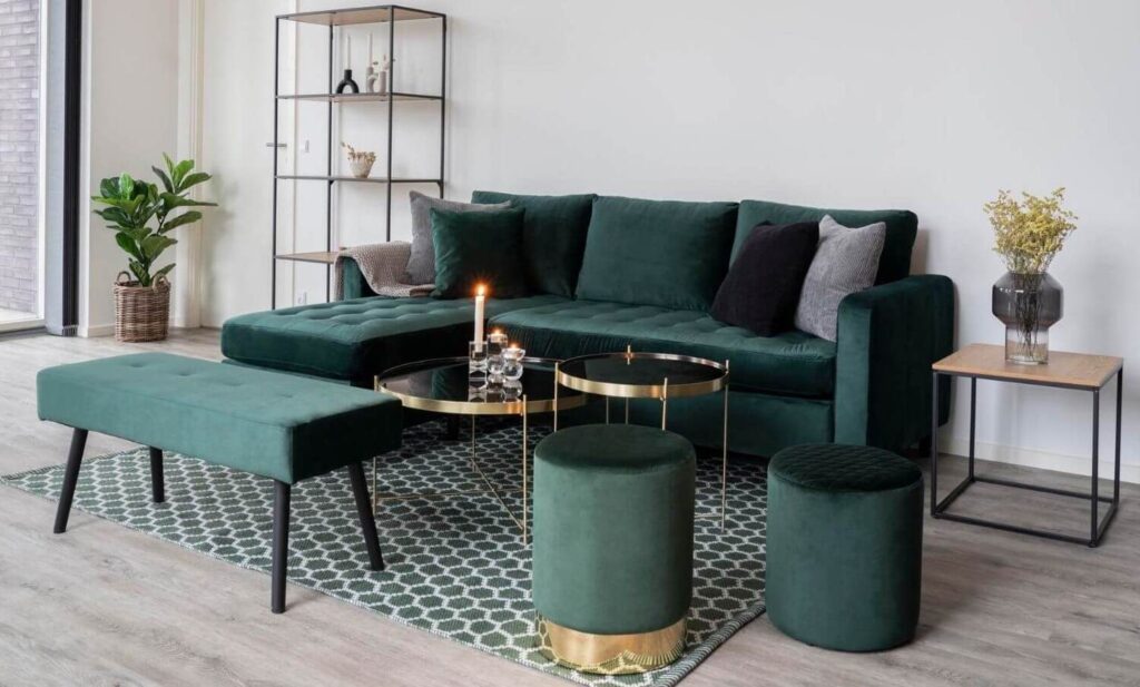 Firenze - Smuk chaiselong sofa i nordisk design