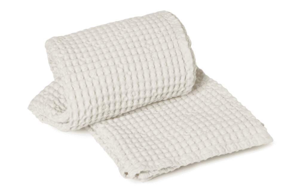 Ferm Living håndklæde - Lækkert vaffelmønstret håndklæde