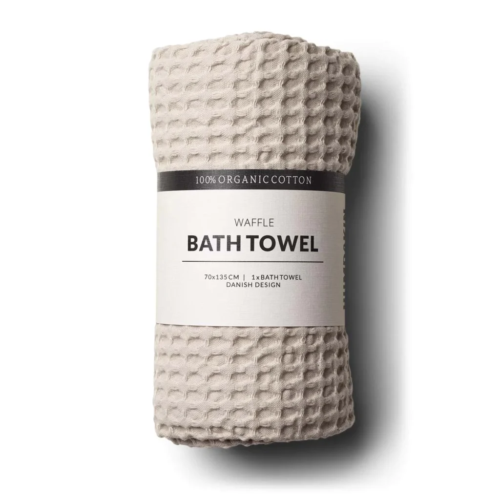 Humdakin - Super blødt og vaflet badehåndklæde