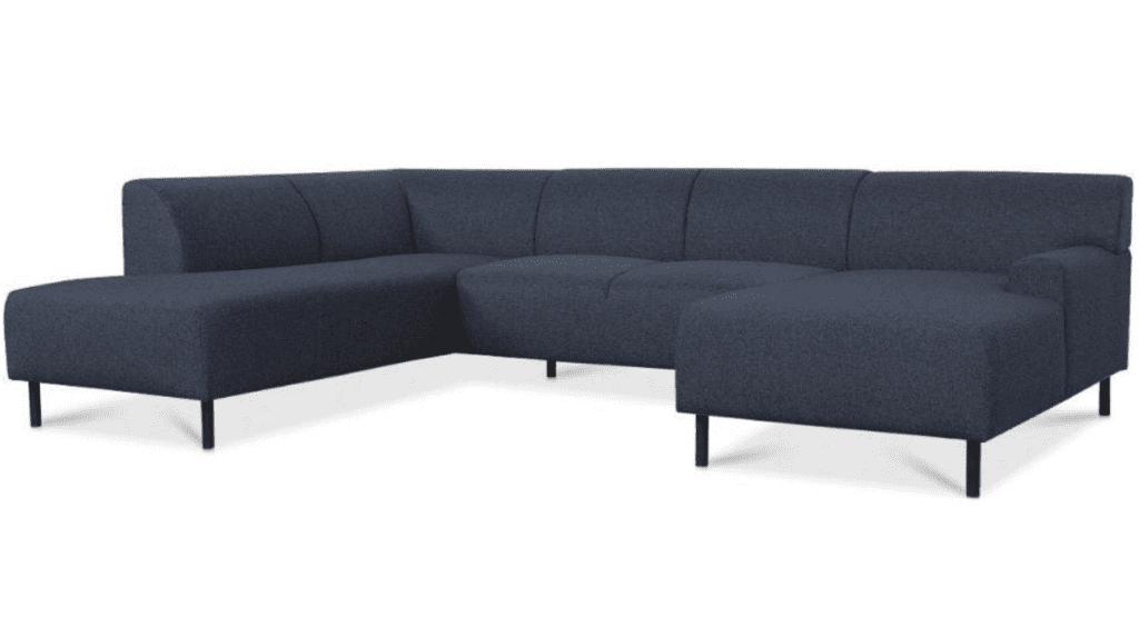 Karla - En u-formet sofa med bløde kanter