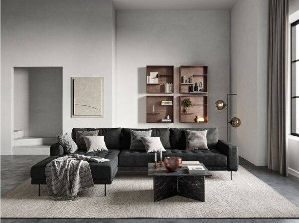 Rouge - En stilren XL sofa