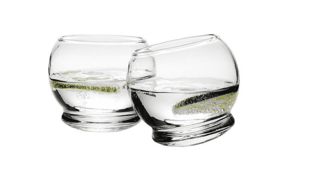 Rocking vippeglas - Funktionelle glas i nytænkt design