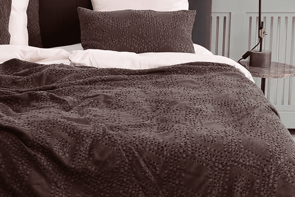 HMT Jurma - Smukt sengetæppe med marrokanske mønstre