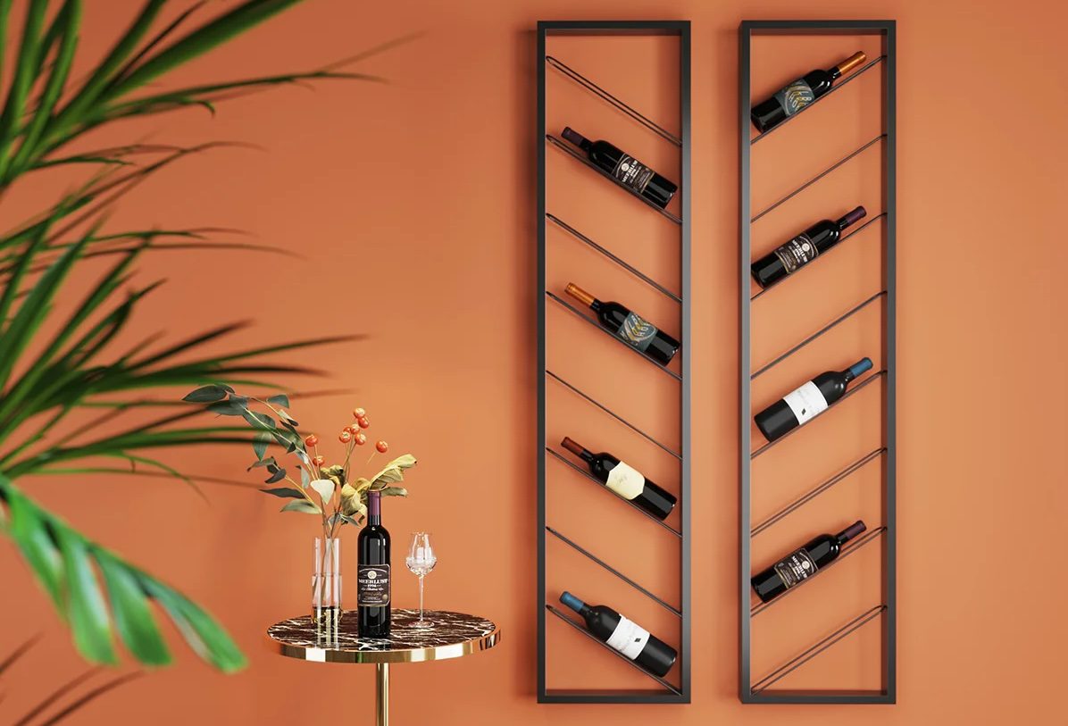 Bistro - Elegant vinreol i minimalistisk design