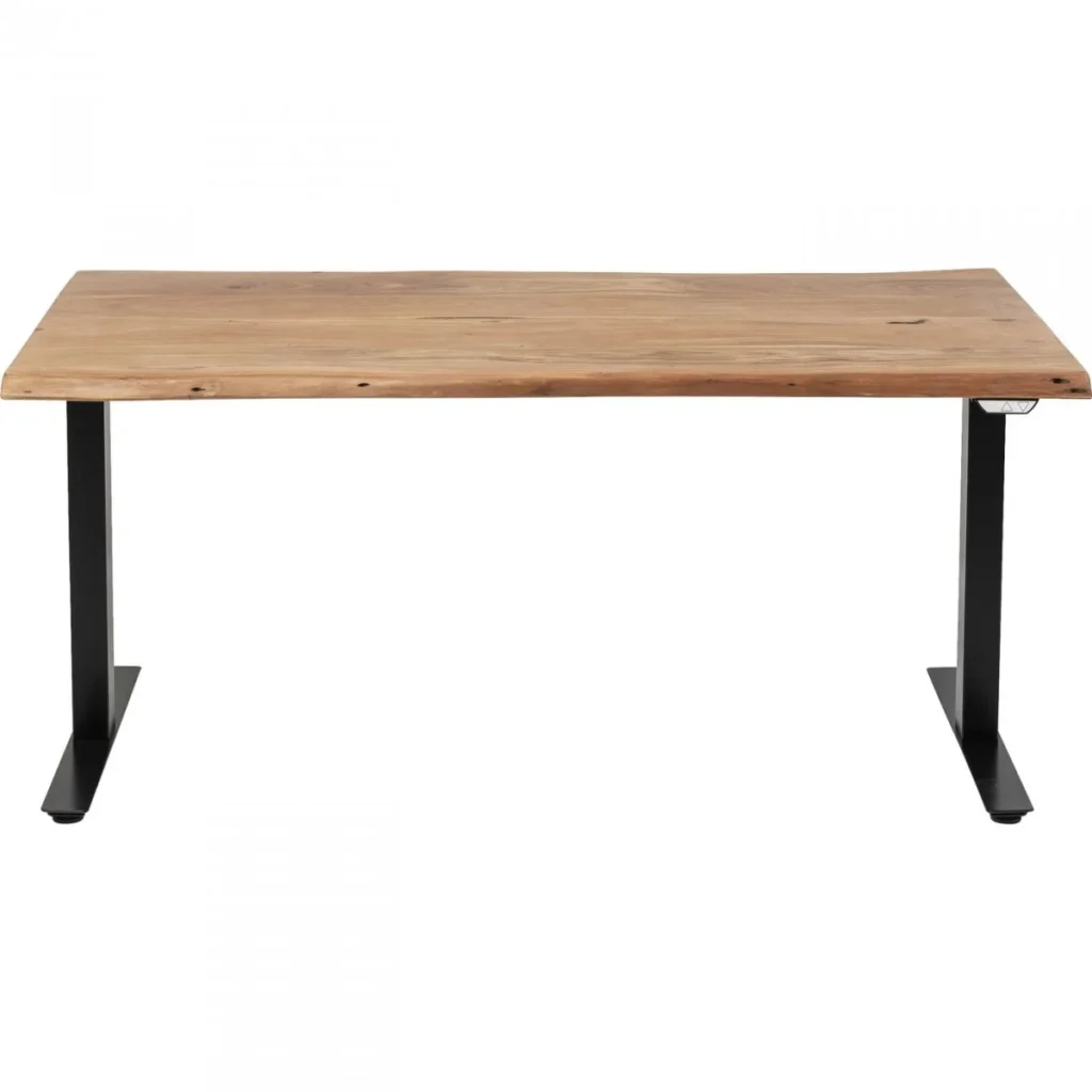 Harmony - Elegant bord i naturligt akacietræ og sort stål