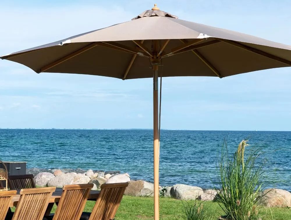 Austin - Luksus parasol med kraftig UV beskyttelse