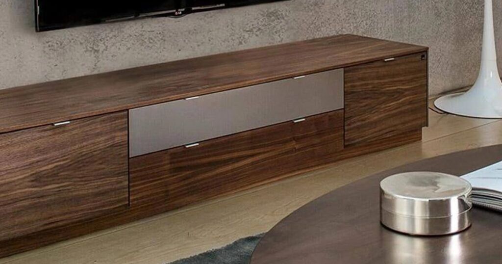 Skovby 941 - Flot TV bord med ekstra meget funktionalitet
